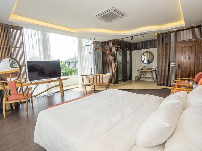 Block villa 8 bedroom (kết hợp giữa villa home 4 và 4 deluxe)