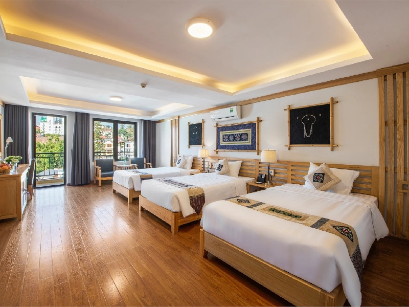 Deluxe Triple mountain view