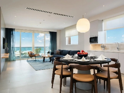 2 Bedrooms Villa, with Terrace, Beach Front