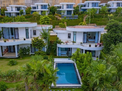 Villa 4 phòng ngủ - hướng vườn có bể bơi riêng