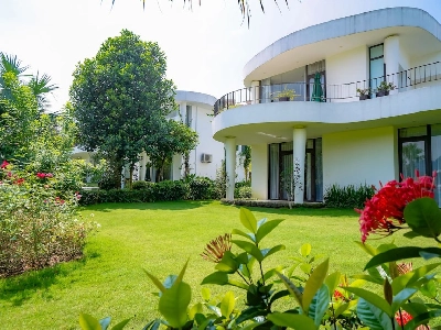 Villa 4 phòng ngủ căn 205 - hướng vườn có bể bơi riêng