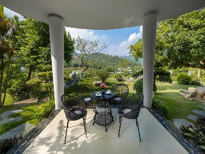 Villa 4 phòng ngủ - hướng vườn có bể bơi riêng