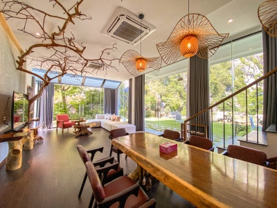 Block villa 8 bedroom (kết hợp giữa villa home 4 và 4 deluxe)