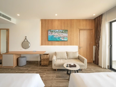 Family Suite Sea View/01 Twin & 01 Double