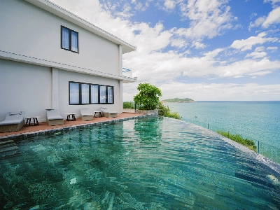 SEA VIP Beachfront &Pool 3 Bedroom Villa/02 Twin + 01 Double