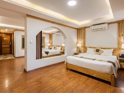 Family mountain view