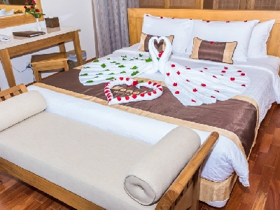 02-Bed Room Beach Front Bungalow