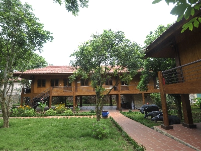 Nhà sàn cao cấp (Có điều hòa)