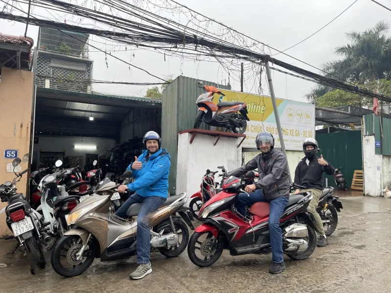 Cho thuê xe máy tại Pù Luông