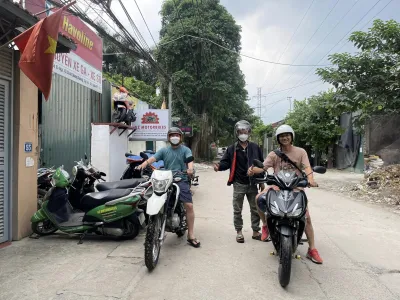 Cho thuê xe máy tại Pù Luông