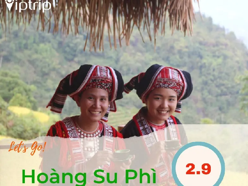 Tour du lịch Hoàng Su Phì - Xín Mần - Bắc Hà dịp lễ 2.9.2023