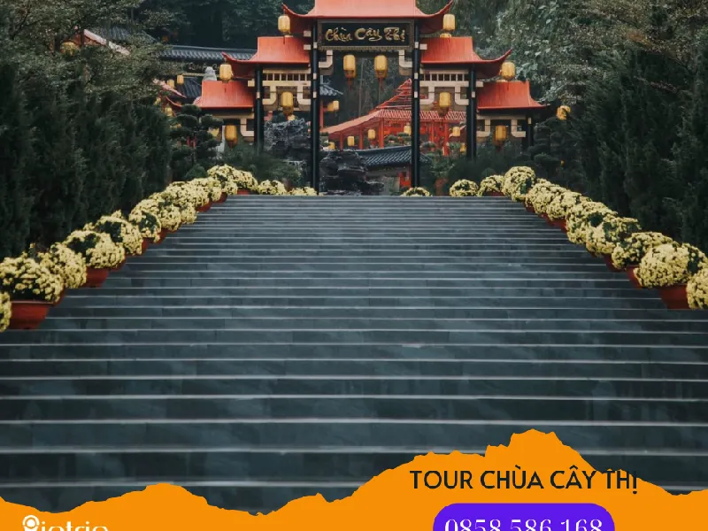 Tour Chùa Cây Thị - Chùa Đại Tạng Phi Lai - Chùa Phật Quang